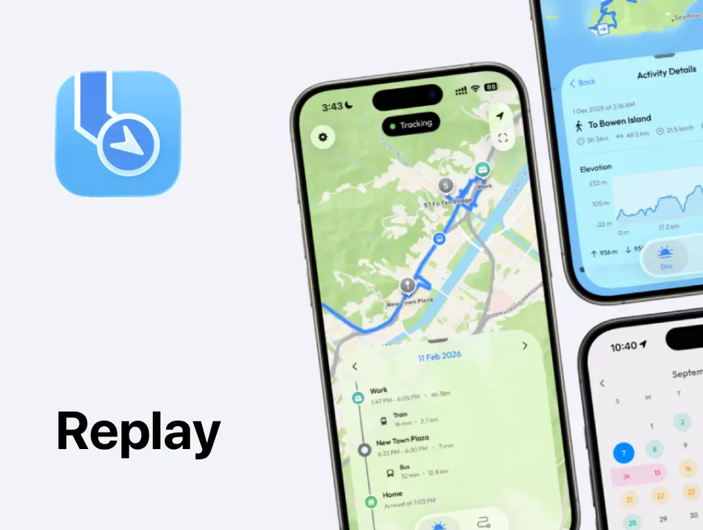 Replay - Timeline and Activities (iOS)