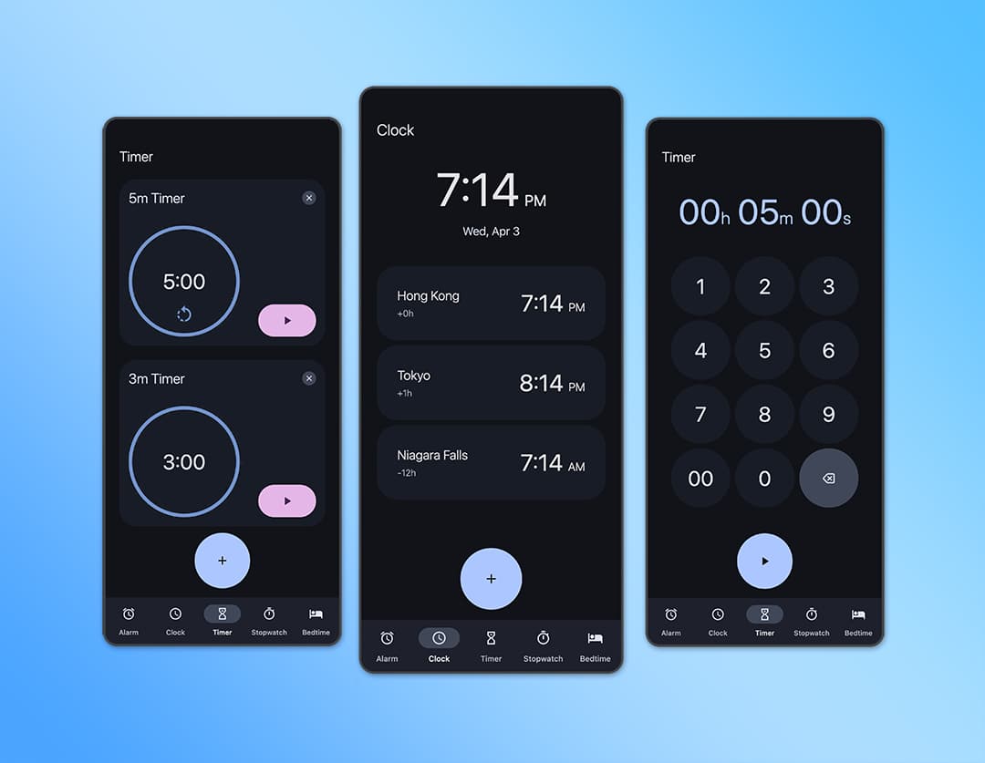 Google Clocks